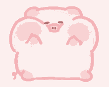 cute fat piggy