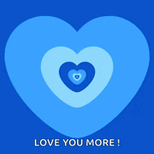 Blue Hearts Love GIF