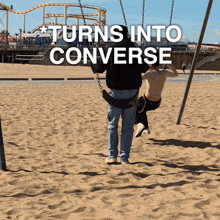 Converse Turns Into Converse GIF - Converse Turns Into Converse Converse Shoes GIFs