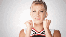 Glee Brittany Pierce GIF - Glee Brittany Pierce Thinking Hard GIFs