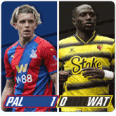 Crystal Palace F.C. (1) Vs. Watford F.C. (0) Half-time Break GIF - Soccer Epl English Premier League GIFs