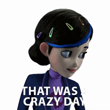that was a crazy day claire nu%C3%B1ez trollhunters tales of arcadia that day was very chaotic a hectic day it was