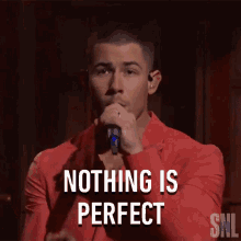 nothing is perfect nick jonas this is heaven song saturday night live everything has flaws