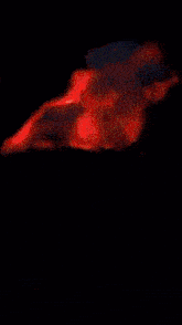 a computer generated image of a flame coming out of a hole in the ground