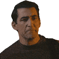 a man 's face with the words it 's beautiful behind him