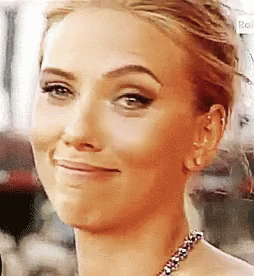 Scarlett Johansson Wow GIF - Scarlett Johansson Wow Smile GIFs