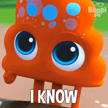 I Know Babble GIF - I Know Babble Blippi Wonders - Educational Cartoons For Kids GIFs