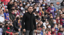 Xavi Xavier Hernandez Barca Barcelona Manager Goal Goat Messi GIF - Xavi Xavier Hernandez Barca Barcelona Manager Goal Goat Messi GIFs