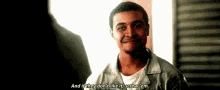 a man is smiling and saying `` and if they don 't like it , screw ' em . ''
