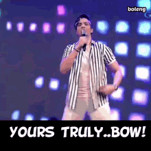 Alden Richards Aos Dance Cute Yours Truly GIF - Alden Richards Aos Dance Cute Yours Truly Bow GIFs