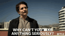 Why Cant You Take Anything Seriously Michael Imperioli GIF - Why Cant You Take Anything Seriously Michael Imperioli Uriel GIFs