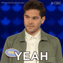 Yeah Daniel Maslany GIF - Yeah Daniel Maslany Family Feud Canada GIFs