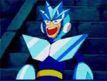 Gemini Man Mega Man GIF - Gemini Man Mega Man Super Adventure Rockman GIFs