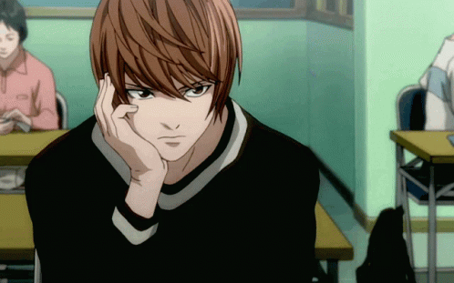 Death Note Light GIF - Death Note Light Kira - Discover & Share GIFs