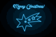 Merry Christmas Blue Christmas GIF - Merry Christmas Blue Christmas Neon GIFs