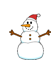 Winter Snowman Sticker - Winter Snowman Pants Stickers