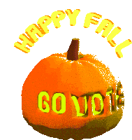 Happy Fall Pumpkin Sticker - Happy Fall Pumpkin Jack O Lantern Stickers