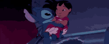 Lilo And Stitch Hug GIF
