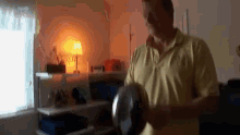 Pot Lid Cymbals Wake-up Call GIF - Worldsstrictestparents Outofcontrolteens British GIFs