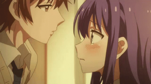 Update 71+ anime couple kissing gif - highschoolcanada.edu.vn