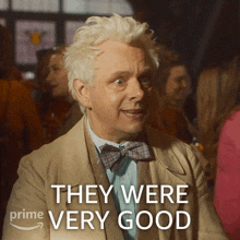They Were Very Good Aziraphale GIF
