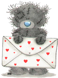 Tatty Teddy Letter Heart Sticker - Tatty Teddy Letter Heart Toy Stickers