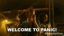 Welcome To Panic Panic GIF - Welcome To Panic Panic Welcome GIFs