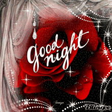 Good Night Rose GIF - Good Night Rose Sparkle GIFs