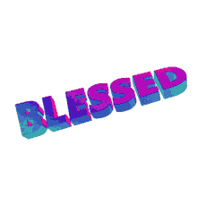 blessed sticker
