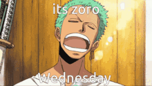 Zoro Wednesday GIF - Zoro Wednesday Zoro Wednesday GIFs