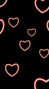 a pie is on fire with hearts around it