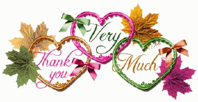 Thank You Very Much Hearts GIF – Thank You Very Much Hearts Colorful ...
