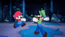 Mario And Luigi Mario & Luigi GIF - Mario And Luigi Mario & Luigi Mario Luigi GIFs