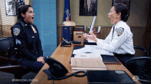 Oh Really Sergeant Amy Santiago GIF - Oh Really Sergeant Amy Santiago Melissa Fumero GIFs