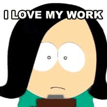 i love my work missy south park s2e11 roger ebert should eat less fatty foods