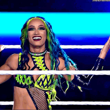Sasha Banks Entrance GIF