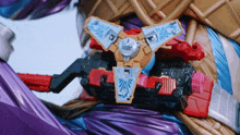 a close up of a toy that looks like a ninja sword