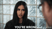 Youre Wrong Saanvi Bahl GIF - Youre Wrong Saanvi Bahl Manifest GIFs