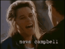 neve campbell laugh