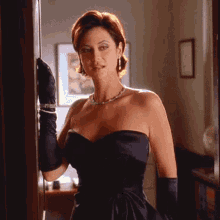 Catherine Bell Bye GIF