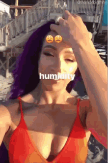 Sasha Banks Humidity GIF - Sasha Banks Humidity Mercedes Kv GIFs