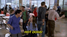 Community Hotdog GIF - Community Hotdog Hotdogs GIFs