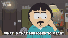 What Is That Supposed To Mean Randy Marsh GIF - What Is That Supposed To Mean Randy Marsh South Park GIFs