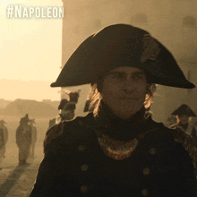 Smiling Napoleon Bonaparte GIF - Smiling Napoleon Bonaparte Joaquin Phoenix GIFs