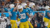 Chargers Los Angeles Chargers GIF - Chargers Los Angeles Chargers Air Guitar GIFs