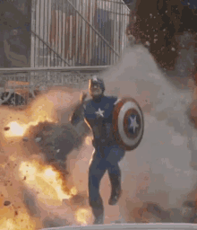 Avengers Run GIF - Avengers Run Captain America GIFs