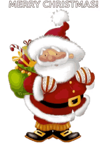 Santa Claus GIF - Santa Claus Merry GIFs
