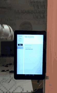 Booking Tablet GIF