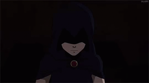 Anime Teen Titans GIF - Anime Teen Titans Raven - Discover & Share GIFs