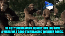 Dancing Whale Dancing Monkeys GIF
